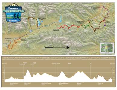 FUELED BY  FUELED BY THE 9TH ANNUAL PEPSICO TRANSROCKIES™ RUN FUELED BY GATORADE | AUGUST 11-16, 2015 | BUENA VISTA TO BEAVER CREEK, CO | 118.5 MILES | 20,400 FEET OF GAIN Vicksburg