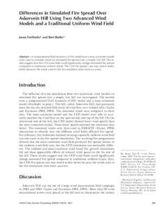 The fire environment--innovations, management, and policy