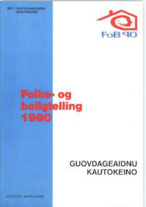 Folke- og boligtelling[removed]Guovdageaidnu Kautokeino