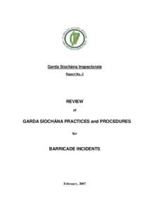 Garda Síochána Inspectorate Report No. 2 REVIEW of