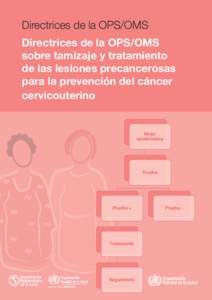 Directrices de la OPS/OMS Directrices de la OPS/OMS sobre tamizaje y tratamiento de las lesiones precancerosas para la prevención del cáncer cervicouterino