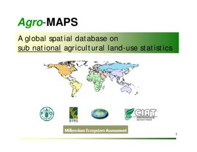 Microsoft PowerPoint - Session 11-3 Agro-Maps initiative (FAO)