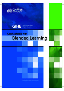 Getting Started With  Blended Learning Debra Bath and John Bourke