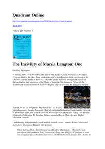 Marcia Langton / Wiradjuri / Indigenous Australians / Peter Sutton / William Edward Hanley Stanner / Australian Aborigines / Noel Pearson / Mudrooroo / Aboriginal history of Western Australia / Indigenous peoples of Australia / Australian Aboriginal culture / Australia