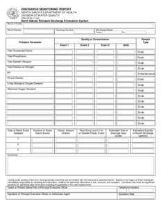 Earth / Discharge Monitoring Report / Water quality / Galactic Radiation and Background / Total Kjeldahl Nitrogen / Surface runoff / Grab / Water pollution / Water / Environment