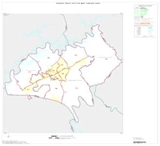 CENSUS TRACT OUTLINE MAP (CENSUS[removed]ABBREVIATED LEGEND SYMBOL NAME STYLE