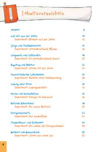 Inhaltsverzeichnis  Vorwort Geh mir aus der Sonne Experiment: Brodeln auf der Sonne Jungs und Tischdekoration