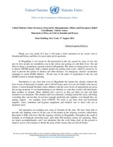 Dadaab / Al-Shabaab / Famine / Somalia / Internally displaced person / Mogadishu / East Africa drought / Diplomatic and humanitarian efforts in the Somali Civil War / Africa / Horn of Africa / Somali Civil War