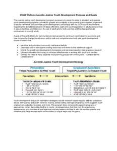 Crime / Youth incarceration in the United States / Juvenile detention centers / Law / Juvenile delinquency in the United States / Juvenile Justice and Delinquency Prevention Act / Law enforcement / Criminology