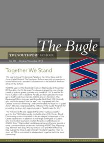 The Bugle  The Southport School Vol XIV  October/November 2013