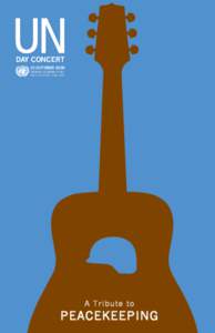 DAY CONCERT 23 OCTOBER 2009 GENERAL ASSEMBLY HALL UNITED NATIONS  ●
