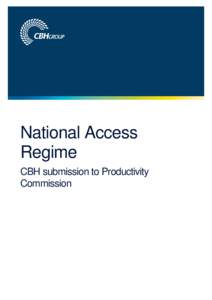 Submission 47 - Co-operative Bulk Handling Limited - National Access Regime public inquiry