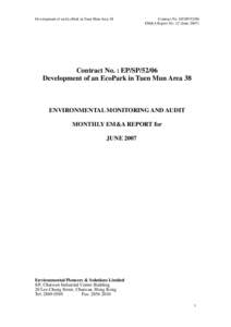 Industrial ecology / Environment / EcoPark / Recycling industry / Waste management in Hong Kong / Hanford Site / Environmental Protection Department / United States Environmental Protection Agency / Tuen Mun District / Hong Kong / Waste management / Tuen Mun