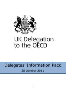 Delegates’ Information Pack 25 October[removed]  DELEGATES’ INFORMATION PACK