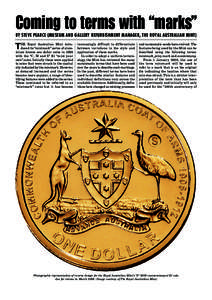 Mint mark / United States dollar / Royal Australian Mint / Dollar coin / Euro commemorative coins / United States Mint / Identifying marks on euro coins / Currency / Numismatics / Coins