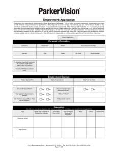 Microsoft Word - PV_Employment Application_New0210