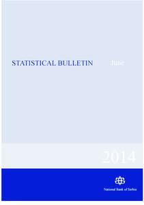 June  2014 STATISTICAL BULLETIN