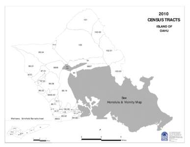 2010 CENSUS TRACTS 101  ISLAND OF