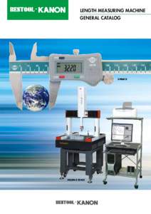 LENGTH MEASURING MACHINE GENERAL CATALOG E-PEAK15  LENGTH MEASURING MACHINE GENERAL CATALOG