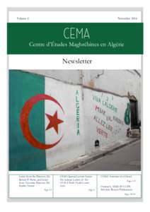 Volume 2  November 2012 CEMA