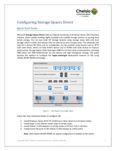 Configuring Storage Spaces Direct