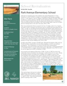 Park Avenue ES Success Story