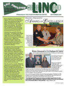 The Employee Linc Newsletter for September 2009
