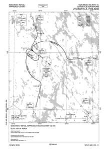 NON-RNAV INITIAL APPROACH CHART NON-RNAV INA RWY 12 JYVÄSKYLÄ AERODROME