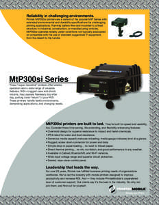 FieldPro series  Reliability in challenging environments.