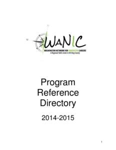 Program Reference Directory[removed]