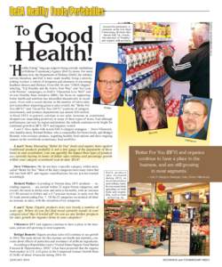 DeCA Healthy Foods/Perishables  “ PHOTOS: KEVIN ROBINSON, DeCA