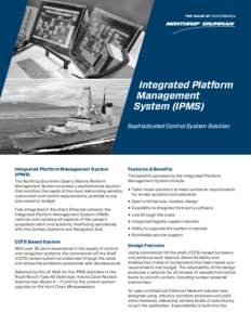 Integrated Platform Management System (IPMS) Sophisticated Control System Solution  Image courtesy of BAE Systems