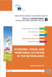 DIRECTORATE-GENERAL FOR INTERNAL POLICIES POLICY DEPARTMENT B: STRUCTURAL AND COHESION POLICIES REGIONAL DEVELOPMENT  ECONOMIC, SOCIAL AND