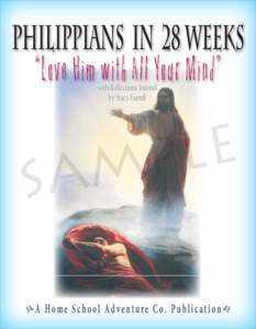 Philippians IN 28 WEEKS “Love Him with All Your Mind” with Reflections Journal by Stacy Farrell  E