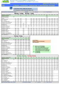 gültig ab 14. Dezember[removed]U Rudow > Großziethen > Buckow-Süd / U Johannisthaler Chaussee Für alle Fahrten dieser Tabelle gilt: barrierefrei