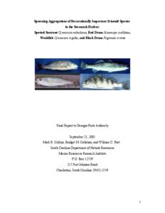 Geography of the United States / Cynoscion nebulosus / Atlantic croaker / Spawn / Weakfish / Savannah River / American silver perch / Indian River Lagoon / Fish / Geography of Georgia / Sciaenidae