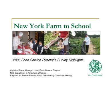 New York State Farmers’ Market Nutrition Program