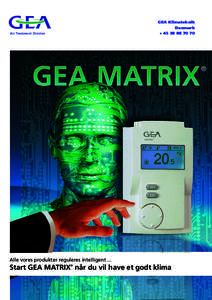 GEA Klimateknik Danmark + Air Treatment Division