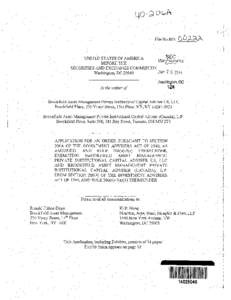 Brookfield Asset Management Private Institutional Capital Adviser US, LLC and Brookfield Asset Management Private Institutional Capital Adviser (Canada), L.P.