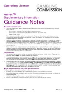 operating licence application forms guidance notes - july 2010