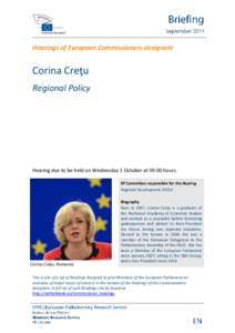 Briefing European Parliamentary Research Service