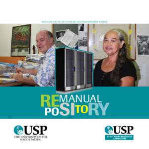 User Guide for the USP Electronic Research Repository (USPERR)  Re to posi RY Manual