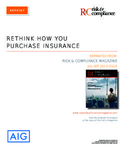 risk & & compliance RC  REPRINT