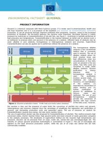 ENVIRONMENTAL FACTSHEET: GLYCEROL PRODUCT INFORMATION Type of Biomass