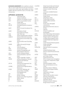 Acknowledgments. We would like to acknowledge our sincere appreciation for the many anonymous reviewers who worked under tight deadlines and whose insights made this and future issues of the State of the Climate better. 