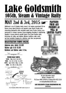105th Steam & Vintage Rally Flyer_A4.indd