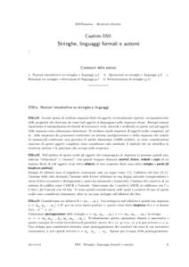 MATematica – Strutture discrete  Capitolo D50: