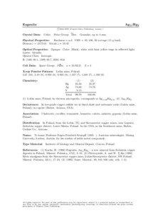 Matter / Lubin mine / Chalcocite / Lubin / Zechstein / Covellite / Copper sulfide / Cuprite / Copper extraction techniques / Chemistry / Sulfide minerals / Crystallography