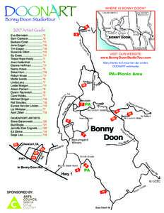 WHERE IS BONNY DOON?  Artist Guide