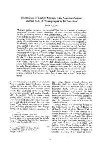 Macrofauna of Laufuti Stream, Tau, American Samoa, and the Role of Physiography in Its Zonation 1 Robert P. CooP